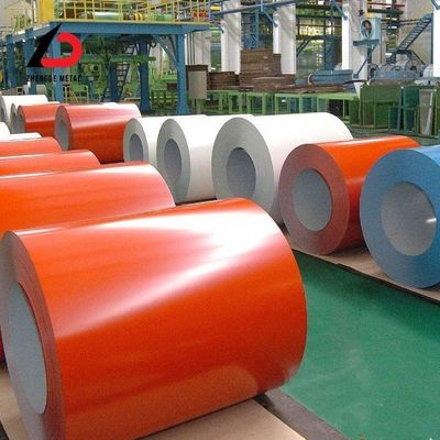 Technique Cold Rolled Coated Dx51d Dx52D Dx53D Prepainted Galvalnized Steel Coil Z275 PPGI PPGL Color Coated Gi Coil