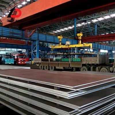Slit Edge Carbon Hot Rolled Steel Plate ZD-hrp Wr 50A 3mm Thick Corrosion Resistant Metal Building Materials