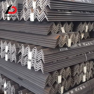 ASTM A36 A53 Q235 Q345 Carbon Equal Angle Steel Galvanized Iron L Shape Mild Steel Angle Bar with Standard Specifications