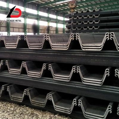 China Manufacture High Quality Carbon Steel S355 Sy295 Sy390 Steel Sheet Pile for Waterproof Material