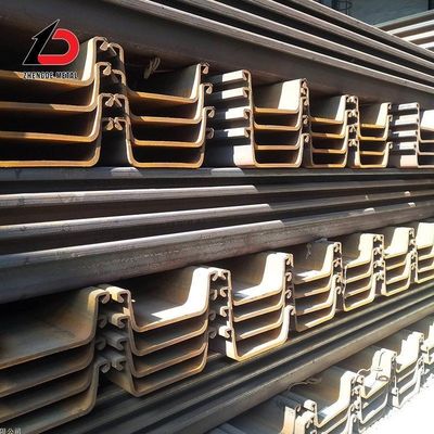 China Manufacture High Quality Carbon Steel S355 Sy295 Sy390 Steel Sheet Pile for Waterproof Material
