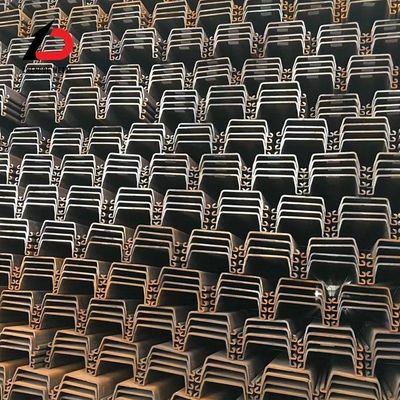 China Manufacture High Quality Carbon Steel S355 Sy295 Sy390 Steel Sheet Pile for Waterproof Material