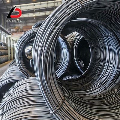 Ready Stock 1006 1008 1022 Ms Raw Material of Wire Nail High Carbon Steel Wire Rod Manufacture Price