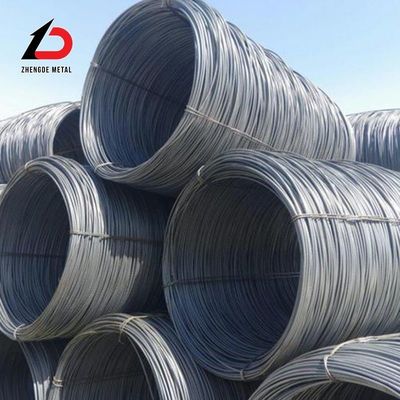 Ready Stock 1006 1008 1022 Ms Raw Material of Wire Nail High Carbon Steel Wire Rod Manufacture Price