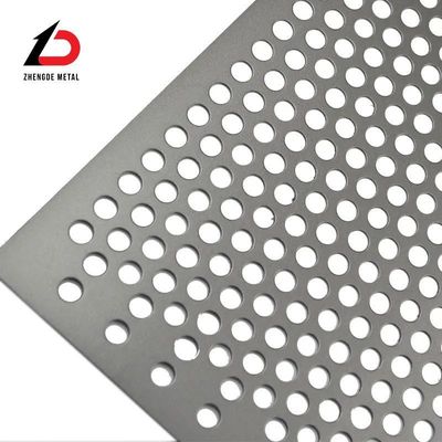 Length 20m Metal Perforated Mesh Generator Room Coiled Plate Thickness 0.2mm-1mm