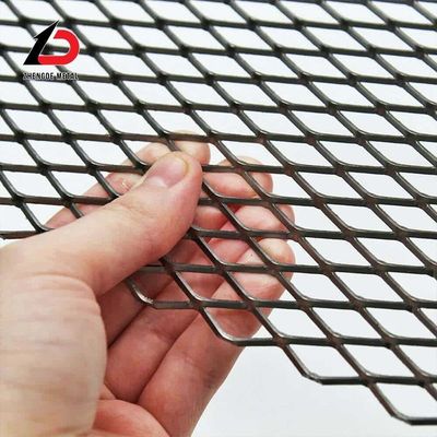 Customized Size 304 201 310 316 Metal Expanded Metal Mesh Aluminum Stainless Steel Wire Mesh Expanded Mesh Metal for Wall Facade