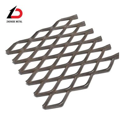 Customized Size 304 201 310 316 Metal Expanded Metal Mesh Aluminum Stainless Steel Wire Mesh Expanded Mesh Metal for Wall Facade
