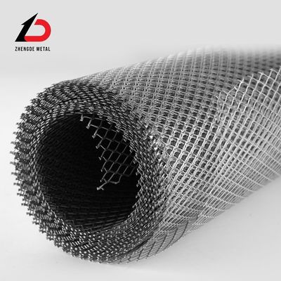 Customized Size 304 201 310 316 Metal Expanded Metal Mesh Aluminum Stainless Steel Wire Mesh Expanded Mesh Metal for Wall Facade