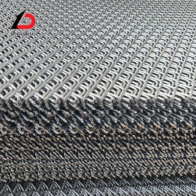 Architectural Decorative Metal Mesh PVC Coated Galvanized Aluminum Stretch Expanded Metal