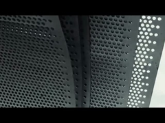 Custom Metal Perforate Mesh Stainless Steel Aluminum Copper Brass Colors